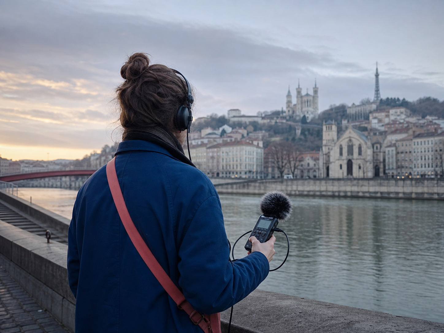 Collecte d’ambiance sur les quais de Lyon