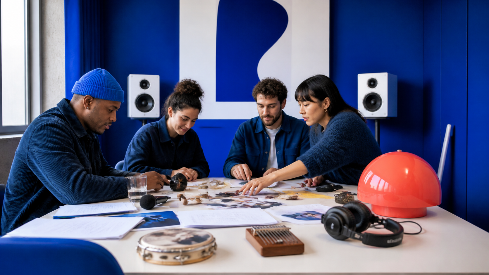 Atelier collectif de création sonore chez Bande Claire